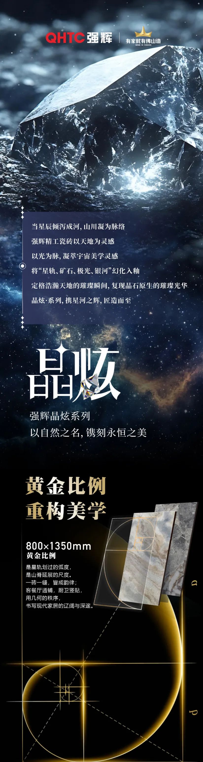 黃金比例，重構(gòu)美學(xué) | 強輝全新800×1350mm規(guī)格新品即將重磅上市！